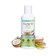 Mamaearth Rice Hair Oil with Rice Bran and Coconut Oil For Damage Repair - 150 ml