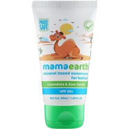 Mamaearth Skin Care Mineral Based Sunscreen Cream for Babies 50ml | India