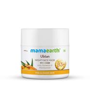 Mamaearth Ubtan Night Face Mask with Turmeric and Niacinamide for Glowing Skin - 100 g