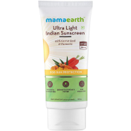 Mamaearth Ultra Light Sunscreen With Carrot Seed Turmeric And SPF 50 Pa Plus Plus Plus - 80ml Indian icon