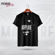 Manfare Premium Graphics T Shirt Black Color For Men - MF-421