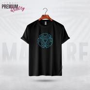 Manfare Premium Graphics T Shirt Black Color For Men - MF-232