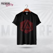 Manfare Premium Graphics T Shirt Black Color For Men - MF-420