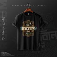 Manfare Premium Graphics T Shirt Black color For Men - MF-529