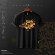 Manfare Premium Graphics T Shirt Black color For Men - MF-528