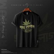 Manfare Premium Graphics T Shirt Black color For Men - MF-526
