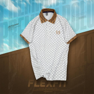 Manfare Premium PK Polo Shirt For Men White - MFP-16 icon