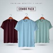 Manfare Premium Solid T-Shirt Combo for Men - MF-456