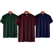Manfare Premium Solid T-Shirt Combo for Men - MF-458
