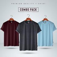 Manfare Premium Solid T-Shirt Combo for Men - MF-463