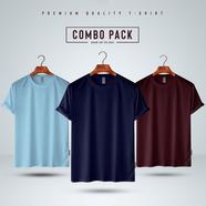 Manfare Premium Solid T-Shirt Combo for Men - MF-466
