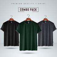 Manfare Premium Solid T-Shirt Combo for Men - MF-459