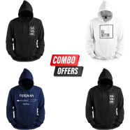 Manfare Premium Winter Random 4 Pcs Hoodie For Men