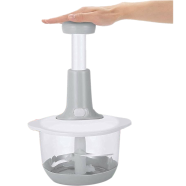 Manual Hand Press Food Processor Food Chopper with Vegetable Cutter icon