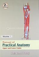 Manual of Practical Anatomy - Volume-1
