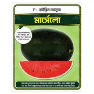 Marcelo Hybrid Water Melon Black 0.5gm Seeds Intact Pack