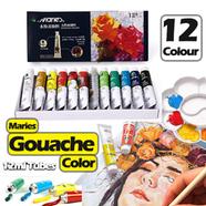 Maries Gouache Colour Paint 12 Color 12ML Tubes