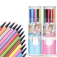 Marker pen Kids Drawing Toy Stationery Gel Ink Pen Water-color Pens Art 12 Color set