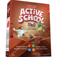 Marks Active School 2in1 Chocolate Milk Powder 400 gm icon