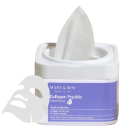 Mary And May Collagen Peptide Vital Mask - 30 Pcs 