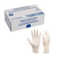 Masterguard Latex Hand Gloves - 100 Pcs