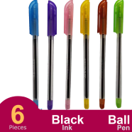 Matador All-Time Ball Pen-6Pcs - Black Ink icon