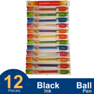 Matador Hi-School Ball Pen Black Ink 12 Pcs icon