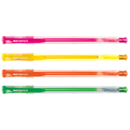 Matador Neon Gel Pen Color Ink - (5Pcs)