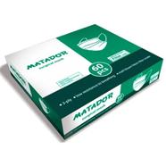 Matador Surgical Mask (3 Ply With High Quality Filter, Nose Pin) 1 Box (60 Pcs)