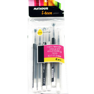 Matador i-teen Gel Pen 6Pcs image