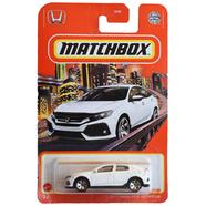 Matchbox Regular Card P00015 – 2017 Honda civic Hatchback – White – 98/100