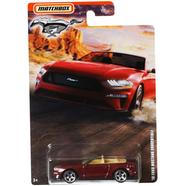 Matchbox Ford Mustang 18 Convertible Maroon image