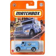 Matchbox Regular Card -International Armored Car – 80/100 – Sky blue