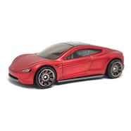 Matchbox Regular Card – Tesla Roadster – 4/100 – Maroon