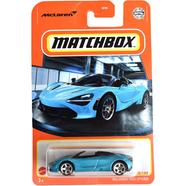 Matchbox – Card- McLAREN 720s SPIDER – Blue image