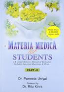 Materia Medica For Students : Part II