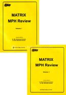 Matrix MPH Review (Set of 2 Vols.) - Exam-2024