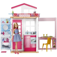 Mattel Barbie Doll House Two Story Fully Furnished Doll House and Doll (1 Doll included)(null) icon