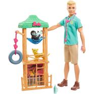 Mattel Barbie Ken Doll You Can Be Anything Wildlife Vet Playset