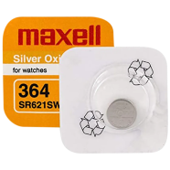 Maxell Sr 621 Sw 364 V Silver Oxide 6 Volt Battery 1 Pcs