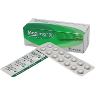 Maxima 20 mg 14's Strip Tablet icon