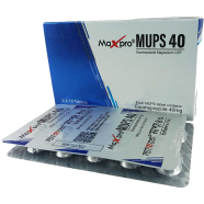 Maxpro Mups40 mg 10's Strip Tablet