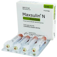 Maxsulin 50 Penset 100 IU per ml Penset 3 ml Cartridge