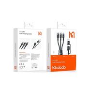 Mcdodo Multiunction USB Fast Charging 3 in 1 Cable For iphone Android Devices