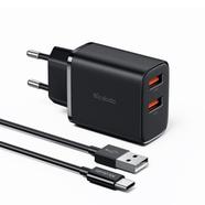 Mcdodo Travel Charger with dual USB Ports(12w)
