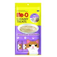 Me-O Creamy Treats Tuna With Scallop Flavor 15g*4