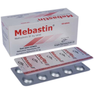 Mebastin 50mg Tablet 10's Strip