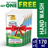 Mediker SafeLife Hand Wash 170ml Refill (Buy 3 Get 1 free)