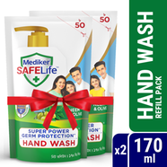 Mediker SafeLife Hand Wash Refill Combo Pack (170ml X 2pcs)