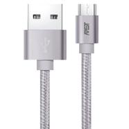 Megastar 2M Micro USB FC-M001-3A Fast Charging Cable-Silver 